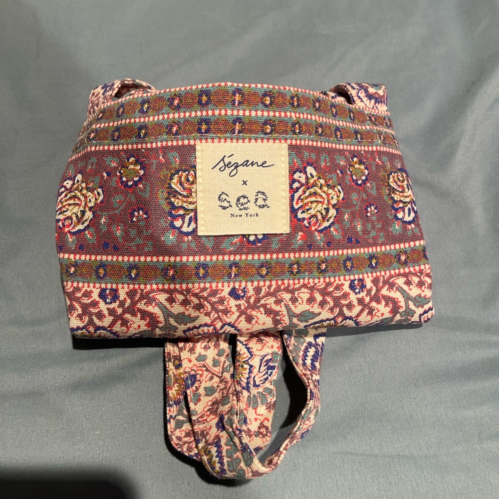 New Sezane x Sea NYC canvas tote